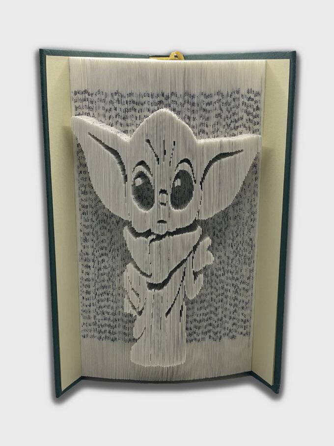 Baby Yoda en Livre Plié