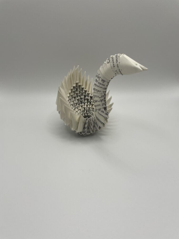 Cygne Modulaire en Origami