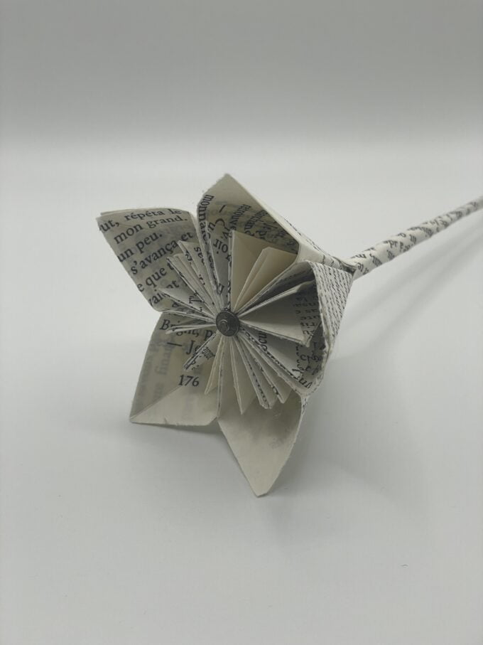 Fleur de Kusudama en Origami