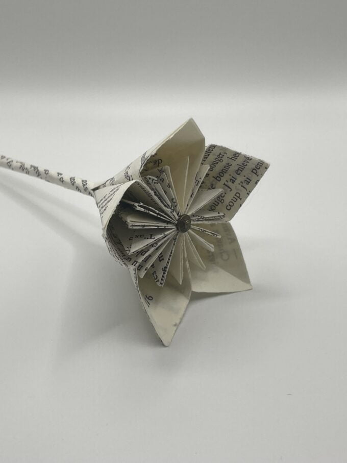 Fleur de Kusudama en Origami – Image 3