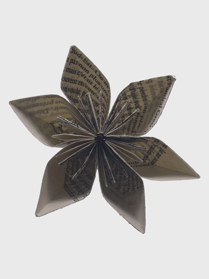 Fleur de Kusudama en Origami – Image 4
