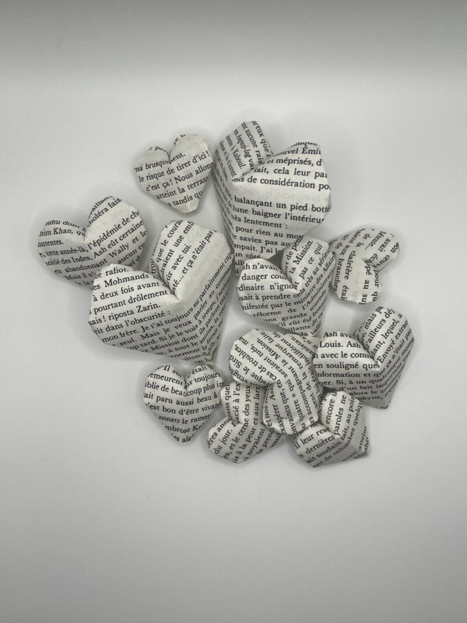 Cœurs en Origami – Image 2
