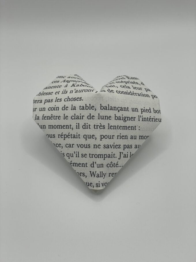 Cœurs en Origami