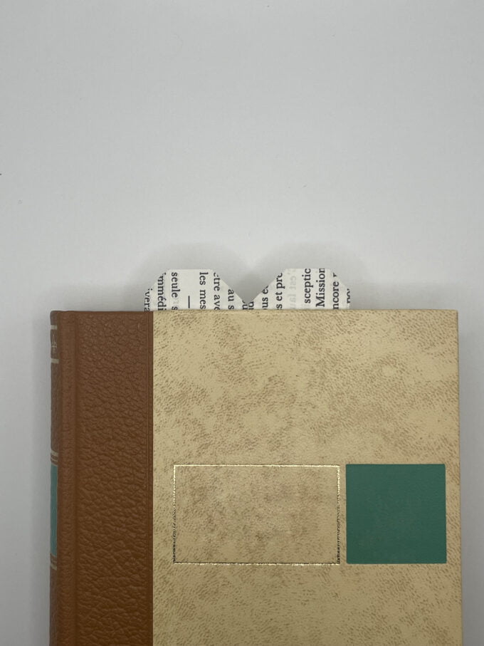 Marque-Page alternatif en Forme de Cœur en Origami – Image 3